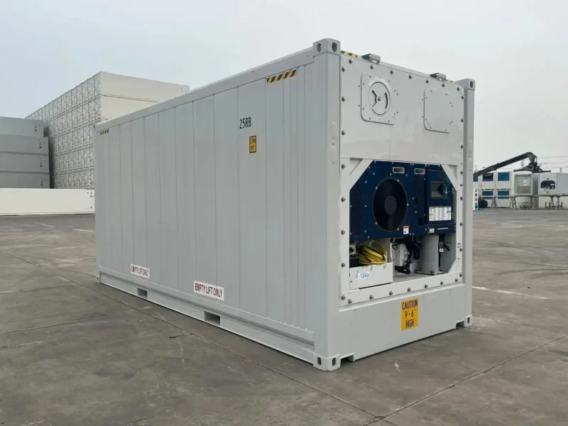 20′ High Cube Reefer Container mit versenkter Butcher-Tür - Image 4