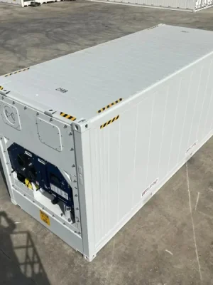 20′ High Cube Reefer Container mit versenkter Butcher-Tür