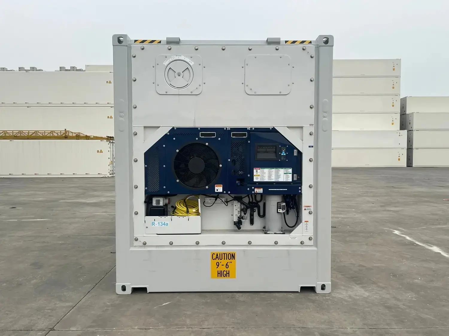 20′ High Cube Reefer Container mit versenkter Butcher-Tür - Image 2