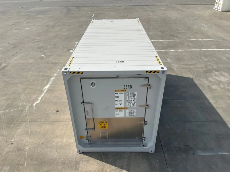 20′ High Cube Reefer Container mit versenkter Butcher-Tür - Image 6